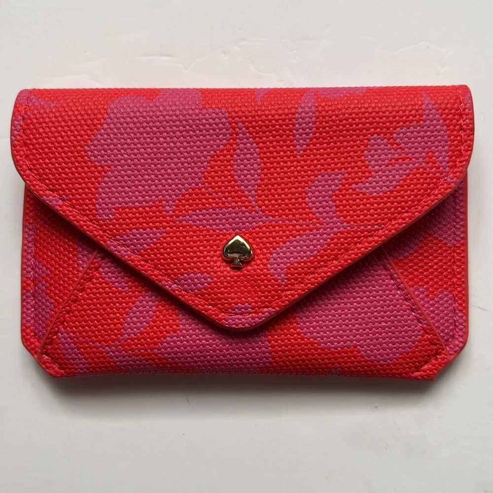 Kate Spade LIMITED EDITION Red Rose Card Case